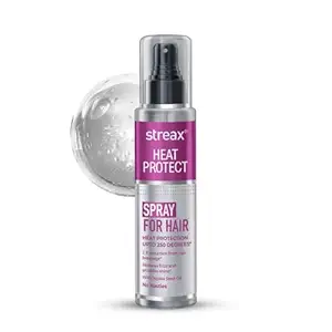 straightening heat protectant forms a protective barrier around your hair shaft