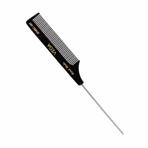 Vega Handcrafted Black Comb is perfect to back comb hair for added volume and style